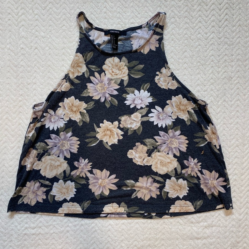 Forever 21, vintage looking cropped tank!